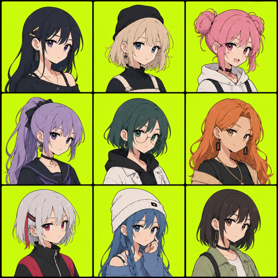 Part of the ANIHOOD collection, sheet 2